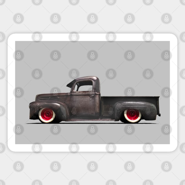 1946 Ford Pickup Magnet by mal_photography